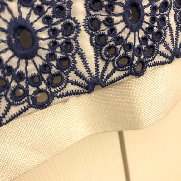 DVF blue lace mini skirt - Picture 6 of 11